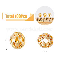 Brass Beads&nbsp;KK-HY0003-43