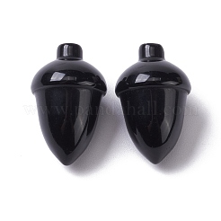 Natural Black Obsidian Beads&nbsp;G-F711-31