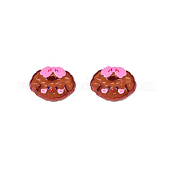 印刷されたアクリルカボション  犬  シエナ  16.5x23x2.5mm&nbsp;OACR-N135-51