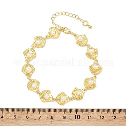Brass Link Chain Bracelets for Women&nbsp;BJEW-A090-07B-G