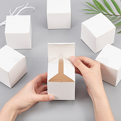 Foldable Cardboard Paper Jewelry Boxes&nbsp;CON-WH0072-34B