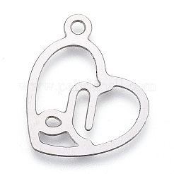 Non-Tarnish 304 Stainless Steel Pendants&nbsp;LS-STAS-M228-A01-05P