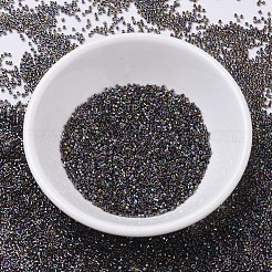 MIYUKIデリカビーズ  シリンダー  日本製シードビーズ  11/0  （db0089)ブルーの裏地付きライトトパーズab  1.3x1.6mm  穴：0.8mm  約2000個/10g&nbsp;X-SEED-J020-DB0089