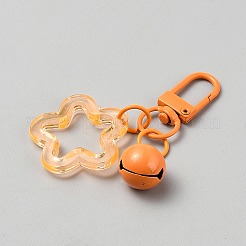 Hollow Out Star Resin Pendant Decorations&nbsp;HJEW-WH20003-68F