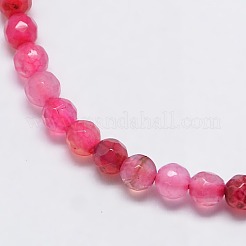 Natural Agate Round Beads Strand&nbsp;G-L084-4mm-10