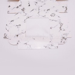 Marble Pattern Bakery Box&nbsp;CON-WH0072-32