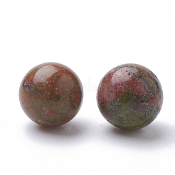 Natural Unakite Beads&nbsp;G-S289-03-10mm