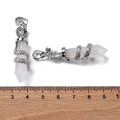 Natural Quartz Crystal Pendants&nbsp;G-A241-01P-03