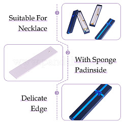 Cardboard Necklace Jewelry Boxes&nbsp;CON-TAC0014-07B