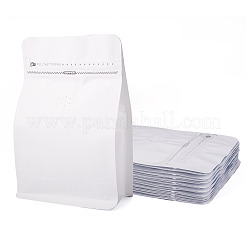 10Pcs BOPP and Aluminized PET and PE Resealable Coffee Zipper Bags with Valve&nbsp;ABAG-TA0001-93A