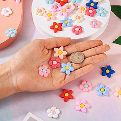 DIY Flower Cabochons Jewelry Making Finding Kit&nbsp;FIND-TA0002-45
