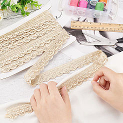 8M Polyester Curtain Lace Trimmer Ribbon&nbsp;DIY-NB0008-30A