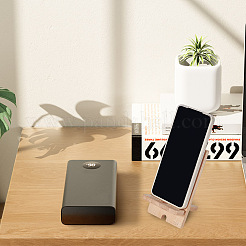 バスウッドの携帯電話ホルダー  携帯スタンドホルダー  ユニバーサルポータブルホルダー  バリーウッド  77x89x127mm&nbsp;AJEW-WH0606-95A