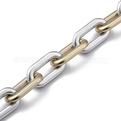 Handmade Spray Painted CCB Plastic Cable Chains&nbsp;AJEW-JB00728-02