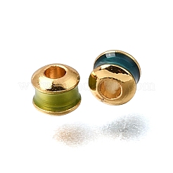 Brass Enamel Beads&nbsp;KK-G605-03G