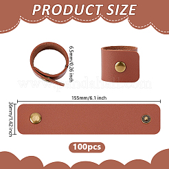 Imitation Leather Napkin Rings&nbsp;AJEW-WH0485-03