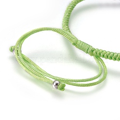Nylon Cord Braided Bead Bracelets Making&nbsp;BJEW-F360-FP07