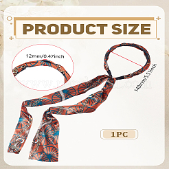 1Pc Polyester Iron and Resin Hair Bands&nbsp;OHAR-LP0003-007A