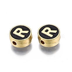Alloy Enamel Beads&nbsp;ENAM-N052-006-02R-RS