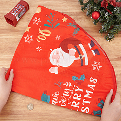 Polyester Christmas Tree Skirt&nbsp;DIY-WH0321-40B