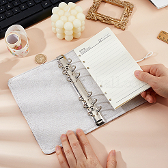 Polyester Loose-leaf Planner Notebook Cover&nbsp;OFST-WH0050-041B