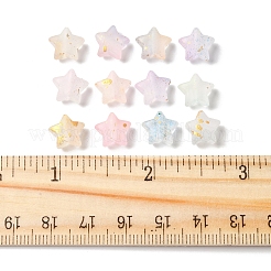 200Pcs Gradient Color Transparent Acrylic Beads&nbsp;MACR-FS0002-03