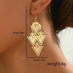 Iron Dangle Earrings&nbsp;XW0949-2
