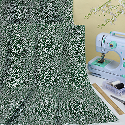 Printed Cloud Pattern Cotton Fabric&nbsp;AJEW-WH0314-975A
