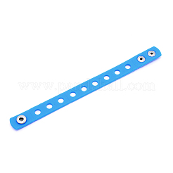Kids Silicone Cord Bracelets&nbsp;BJEW-WH0011-02I