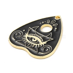 Rack Alloy Enamel Pendants&nbsp;ENAM-Q505-01G
