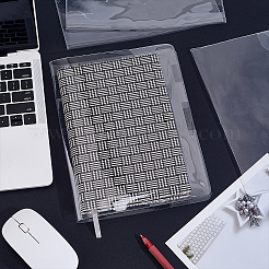 Rectangle A5 PVC Book Covers&nbsp;OFST-WH0050-012