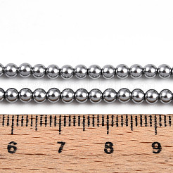 Baking Paint Pearlized Glass Pearl Bead Strands&nbsp;HY-N002-3mm-A01