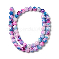 Jade Beads Strands&nbsp;G-D264-8mm-XH10