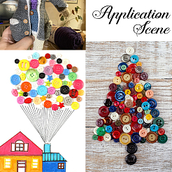 150G Resin Buttons&nbsp;DIY-SP0003-97A