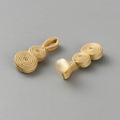Handmade Chinese Frog Knot Buttons Sets&nbsp;AJEW-WH20070-018A