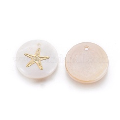 Freshwater Shell Pendants&nbsp;SHEL-X0004-05