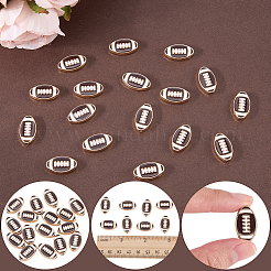 20Pcs Alloy Enamel Beads&nbsp;ENAM-SC0008-23