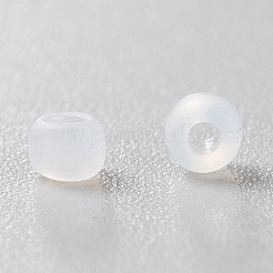 トーホー 11/0ラウンドビーズ  日本製シードビーズ  （141f）セイロンフロストスノーフレーク  2.2mm  穴：0.8mm  約5555個/50g&nbsp;SEED-XTR11-0141F