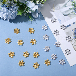 100Pcs Polyester Embroider Thread Iron on/Sew On Patches&nbsp;PATC-GF0001-75B