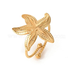 304 Stainless Steel Cuff Open Rings&nbsp;RJEW-T037-06G