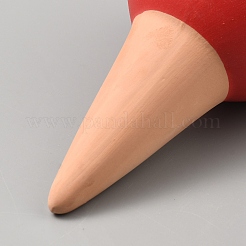 セラミック製自動給水ステーク  涙の形  ミックスカラー  125x62mm  穴：24mm  4個/セット&nbsp;DIY-WH0430-691