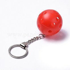 Plastic Pickleball Keychain&nbsp;KEYC-C003-01D