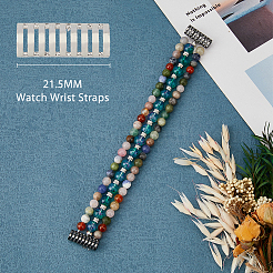 9Pcs 3 Colors Alloy Watch Band Adapter Connectors&nbsp;FIND-DC0004-29