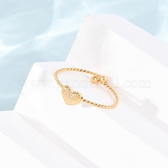 304 Stainless Steel Cuff Open Rings&nbsp;RJEW-P183-03G
