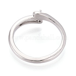 Brass Cup Peg Ring Settings&nbsp;KK-N274-29P