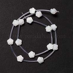 Natural Trochid Shell/Trochus Shell Beads Strands&nbsp;SSHEL-O001-21B