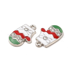 Christmas Alloy Enamel Pendants&nbsp;ENAM-M053-10P