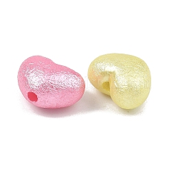 Textured Opaque ABS Imitation Pearl Beads&nbsp;MACR-K361-17