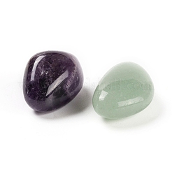 78Pcs 5 Style Natural Amethys & Rose Quartz & Green Aventurine & Botswana Agate & Dendritic Agate Beads&nbsp;G-LS0001-06