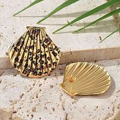 304 Stainless Steel Enamel Stud Earrings&nbsp;EJEW-Z084-15G-01